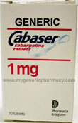 Generic Cabgolin (tm)  1mg (10 Pills)